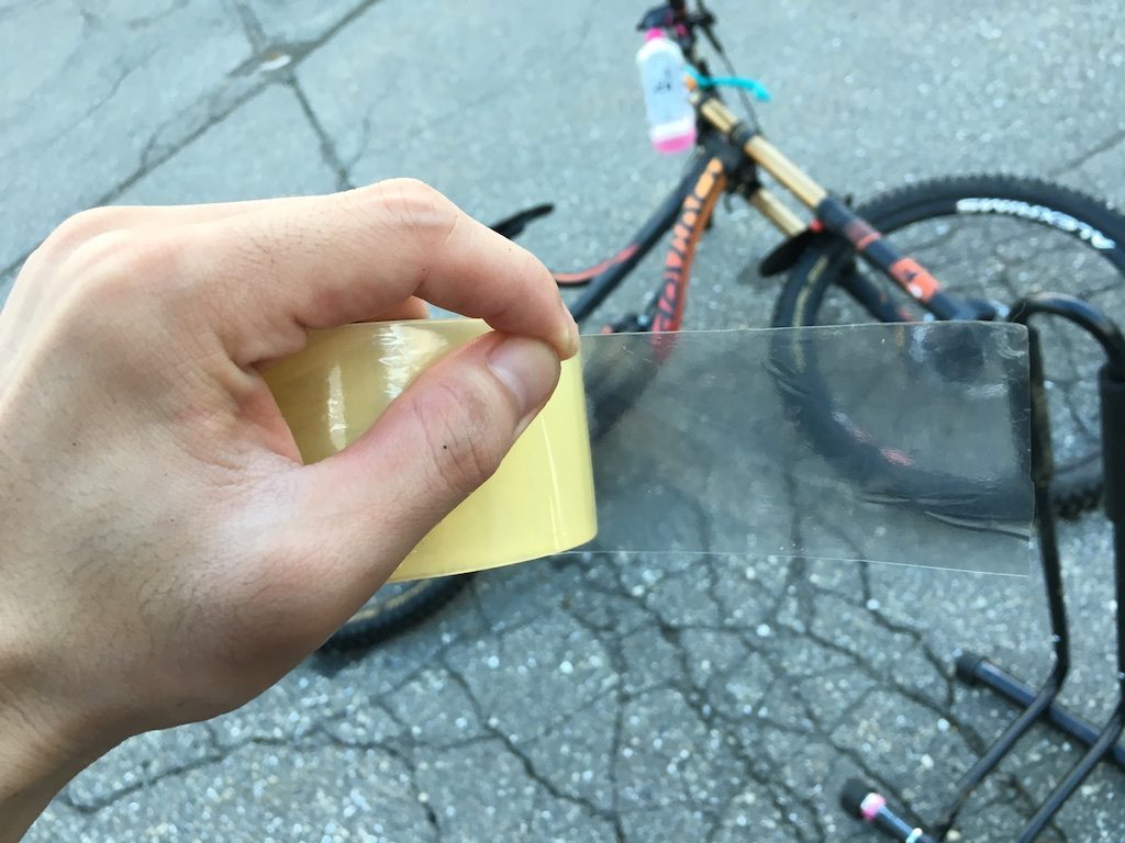 表面保護用テープ で自転車(MTB)のフレーム傷防止！〜3M #311を貼り付けた〜 | 48rider.com