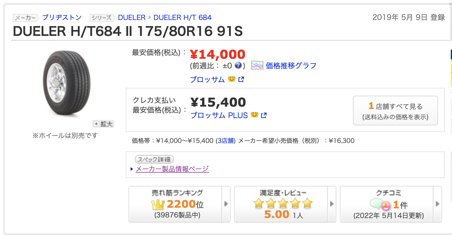 実は侮れない！JB64/JB74ジムニーの純正タイヤの性能について 